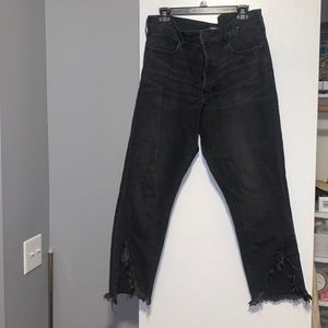 Express black jeans